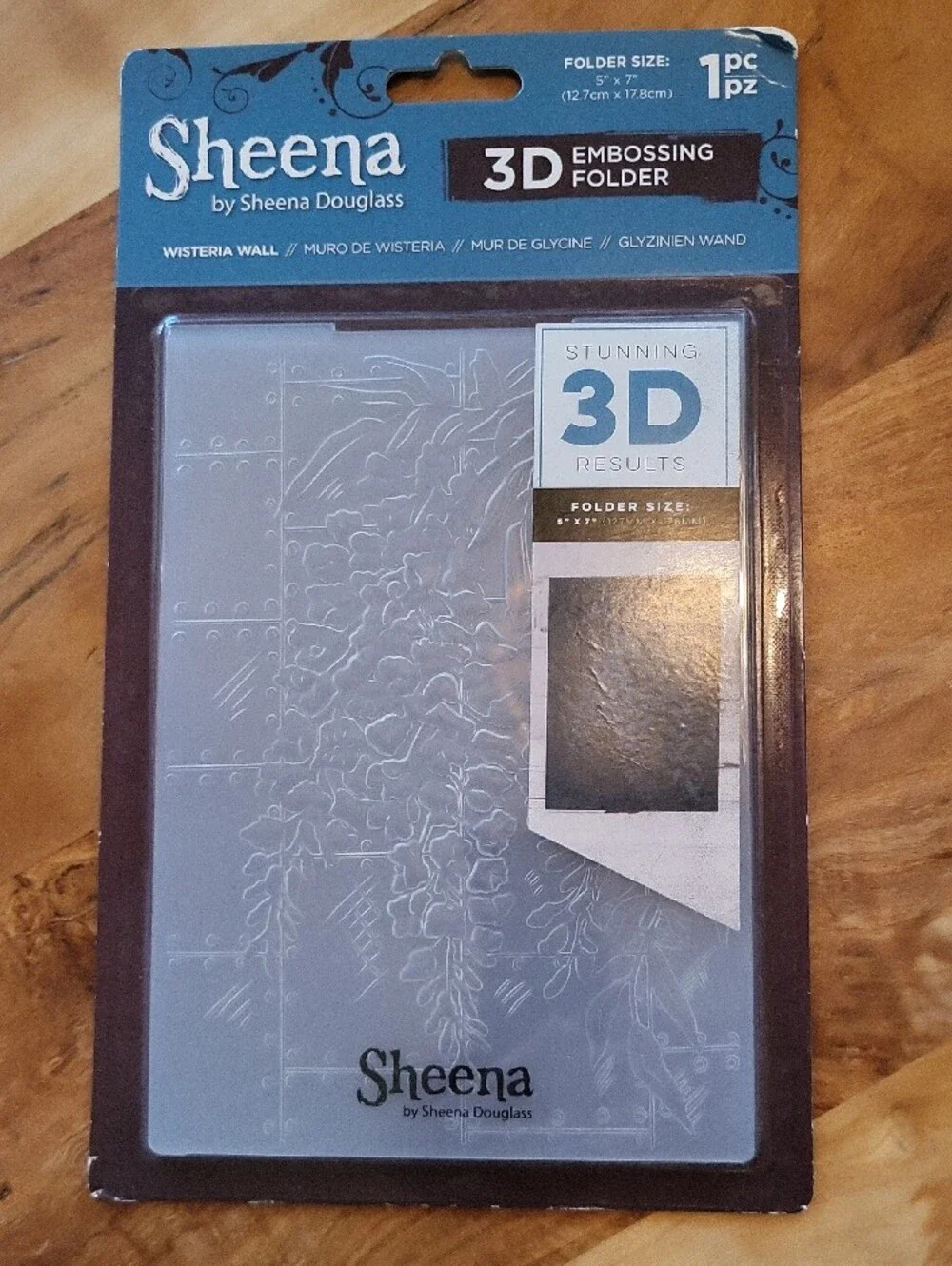 3D Embossing Folder Pack – Clear/White Embossing Accessories